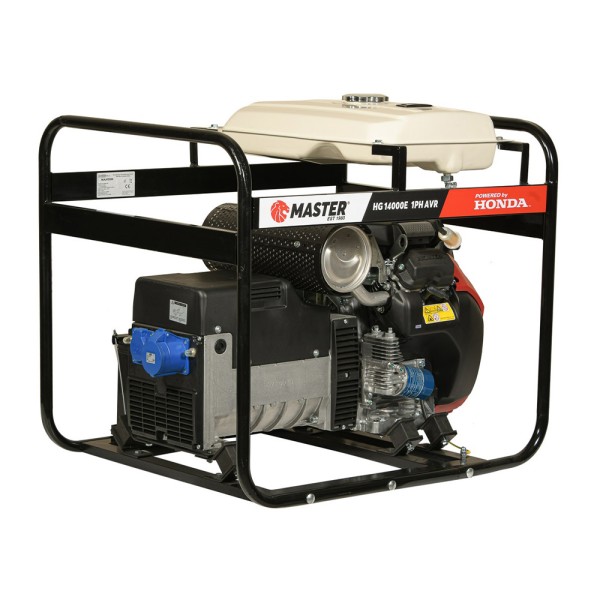 Βενζινοκίνητη Τριφασική Γεννήτρια Master HG 14000E 3PH AVR με Κινητήρα Honda GX630 14kVA Master (0101H013)
