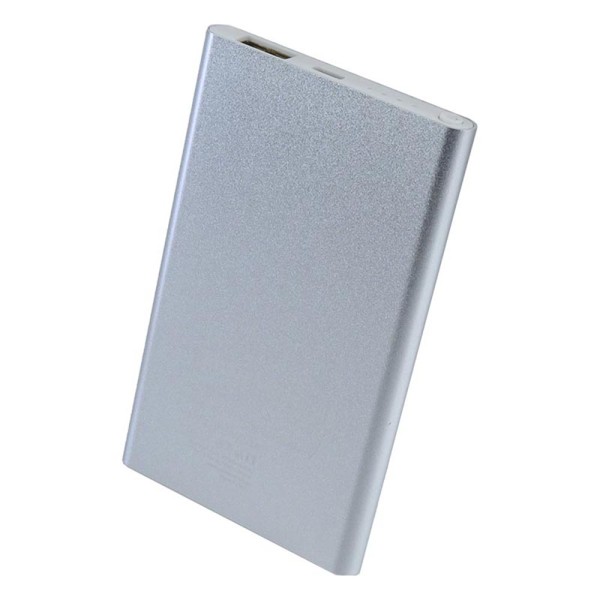 Εφεδρική Μπαταρία PowerBank 5V 5000mAh Ασημί BBC5001 Bormann (020868)