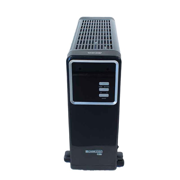 Θερμάστρα Χαλαζία Δαπέδου 2200W - 4 Λάμπες με Οθόνη LCD και Τηλεχειριστήριο Titanium BEH7300 Bormann Elite (030409)