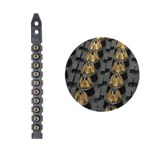 Καψούλια σε Δεσμίδα 6.8x11mm Μαύρα με Μέγιστη Δύναμη για BAT6300/BAT6400 100Τμχ Bormann Pro BHT8200 (075899)
