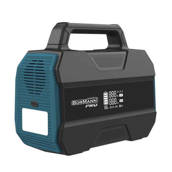 Φορητός Σταθμός Ενέργειας 300W 230Wh 7200mAh AC DC Type-C USB-A LiFePO BBC5050 Bormann Pro (079736)