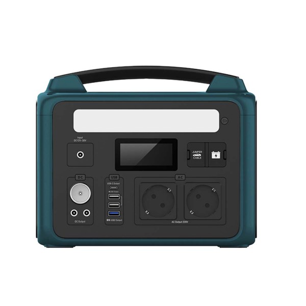 Φορητός Σταθμός Ενέργειας 600W 640Wh 200000mAh 12V/24V AC DC TYPE C USB-A LiFePO4 BBC5060 Bormann Pro (079743)