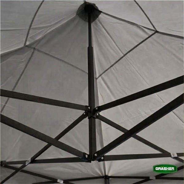 Πτυσσόμενο Κιόσκι Κήπου 3x3m Μπεζ 420D TGL3438 GRASHER (104231)