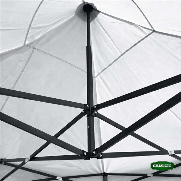 Πτυσσόμενο Κιόσκι Κήπου 3x4,5m Λευκό 420D TGL4435 GRASHER (104232)
