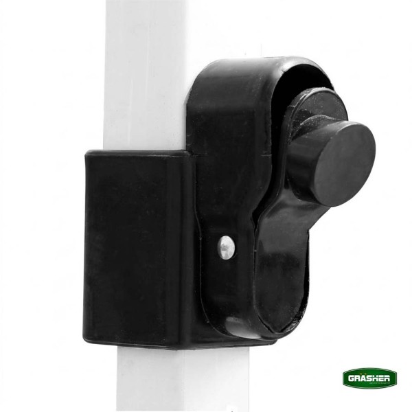 Πτυσσόμενο Κιόσκι Κήπου 3x4,5m Γκρί 800D TGH4438 GRASHER (104240)