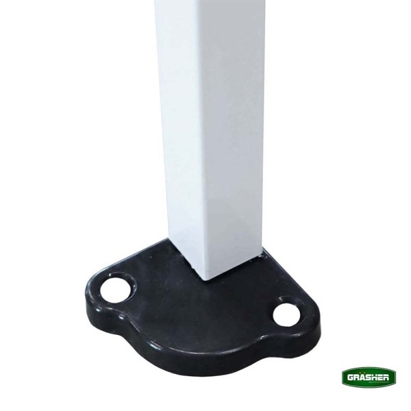 Πτυσσόμενο Κιόσκι Κήπου 3x4,5m Γκρί 800D TGH4438 GRASHER (104240)