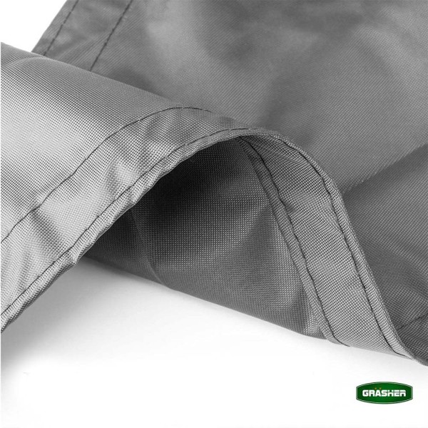 Πανί Σκίασης Oxford Αδιάβροχο Ορθογώνιο 180gr/m² Γκρί 3x4m Με Κρίκους GRASHER (104116)