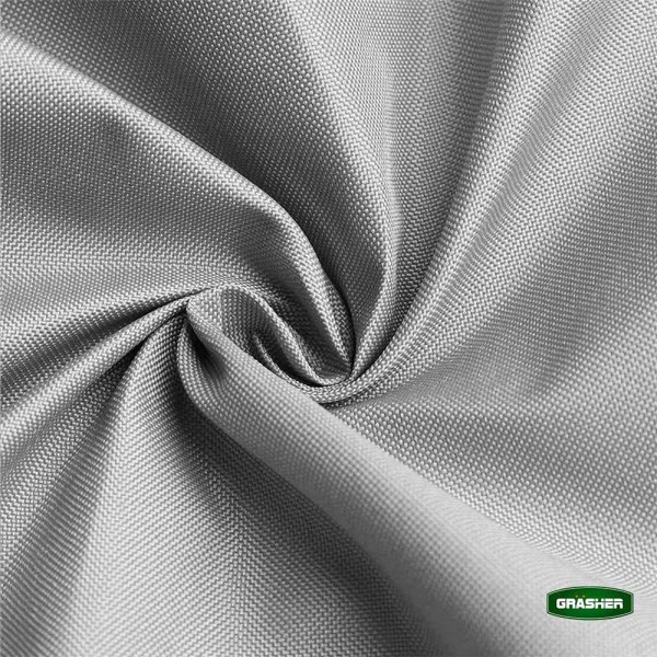 Πανί Σκίασης Oxford Αδιάβροχο Ορθογώνιο 180gr/m² Γκρί 4x6m Με Κρίκους GRASHER (104121)
