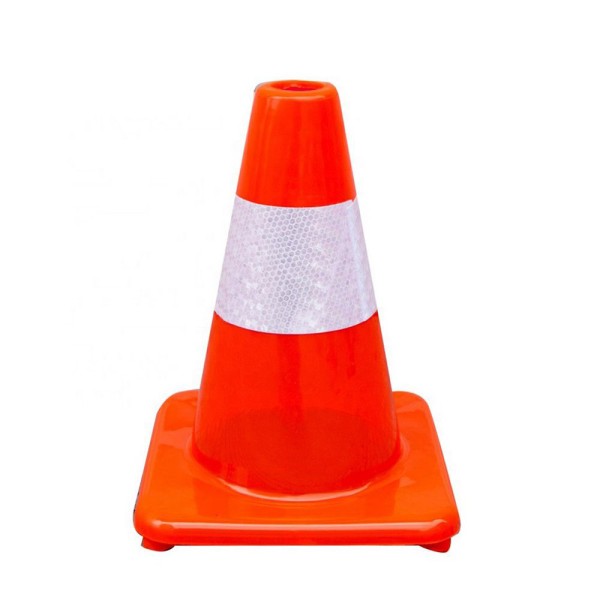 Κώνος Σήμανσης 30cm PVC με Ανακλαστική Ταινία Cresman (11094)