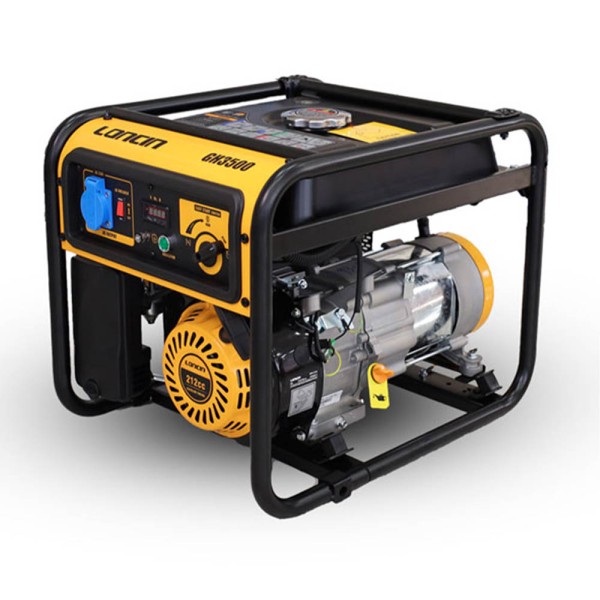 Γεννήτρια βενζίνης Τετράχρονη με ισχύ 3.75kVA max. GH3500 Loncin (02GH3500)