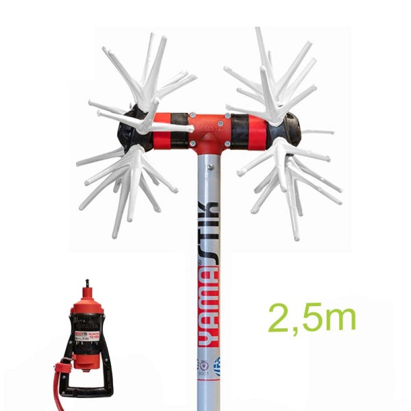 Ελαιοραβδιστικό Με Μοτέρ 12/15V Και Κοντάρι