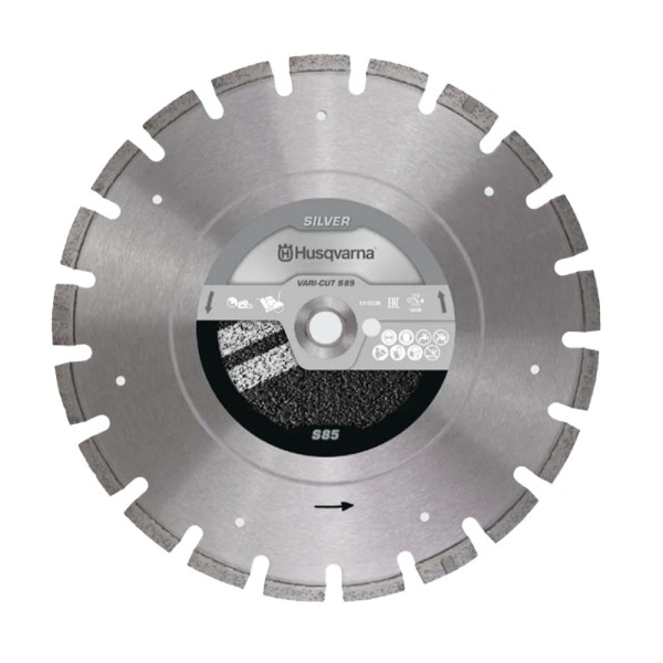 Αδαμαντοφόρος Δίσκος VARI-CUT™ S85 500mm / 25.4mm Husqvarna (03579.8096.60)