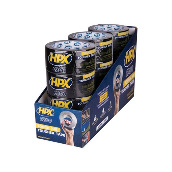 Υφασμάτινη Ταινία Επισκευών Μαύρη 48mm X 10m HPX (620021122)
