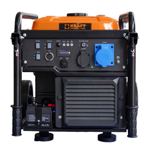 Ηλεκτρογεννήτρια Βενζίνης Inverter Ανοιχτού Τύπου 7500iD Kraft (637036)