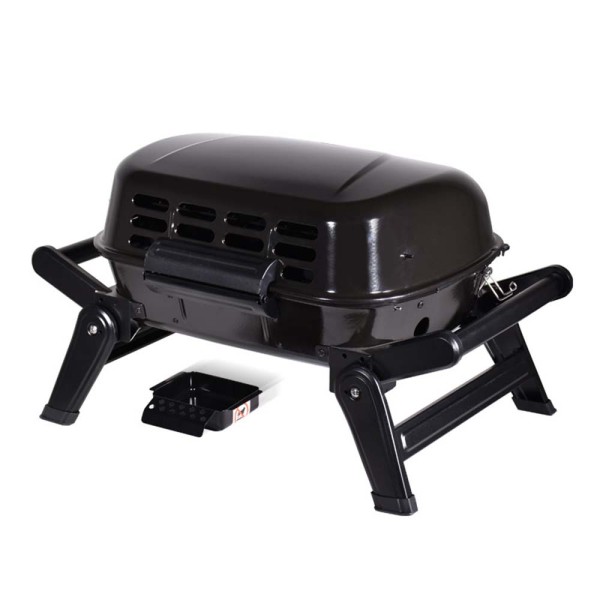 Φορητή Ψησταριά (BBQ) Υγραερίου Inox με 2 Καυστήρες Compact Unimac (661330)