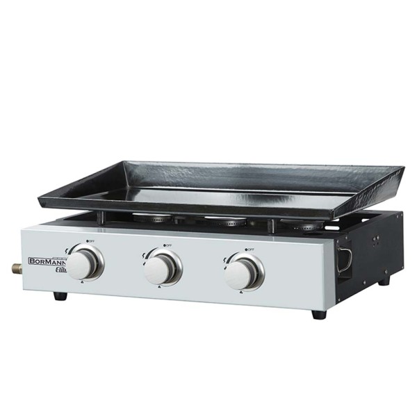 Ψησταριά Υγραερίου με 3 Εστίες Plancha Grill BBQ1800 Bormann Elite (080473)
