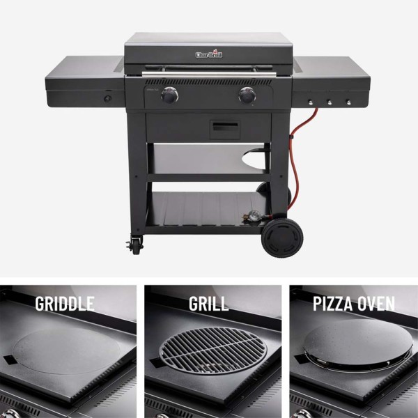 Ψησταριά Υγραερίου Με 2 Εστίες Versa-Tile Char Broil (140241)