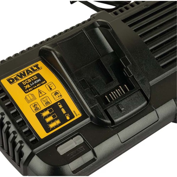 Φορτιστής Διπλής Θύρας XR Flexvolt 10.8V-18V Dewalt (DCB132-QW)