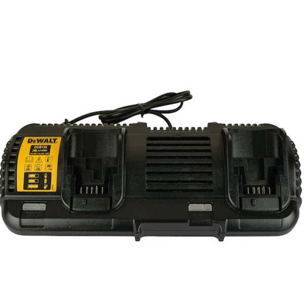 Φορτιστής Διπλής Θύρας XR Flexvolt 10.8V-18V Dewalt (DCB132-QW)