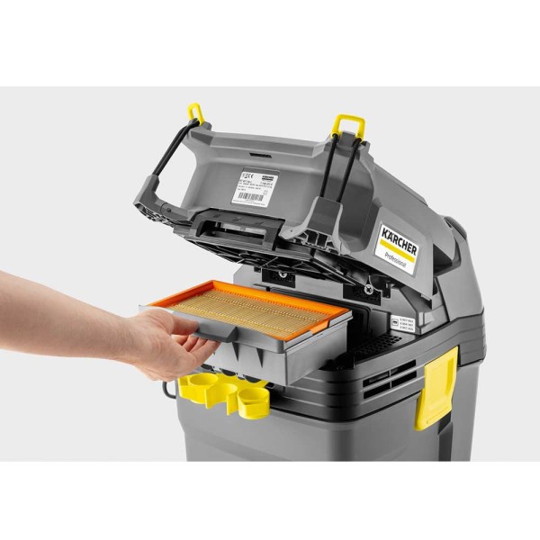 Σκούπα Ξηρής - Υγρής Αναρρόφησης 1380W με Κάδο 30lt Karcher NT 30/1 AP L (1.148-221.0)