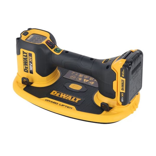 Βεντούζα Μπαταρίας 18 V XR Grabo 120 kg (1x2 Ah) Dewalt (DCE590D1T-QW)
