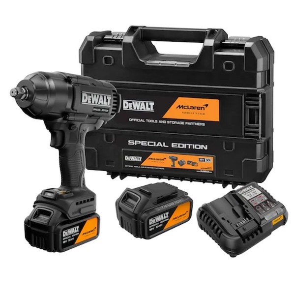 Μπουλονόκλειδο Υψηλής Ροπής 18V XR - 2 X 5 DeWalt McLaren (DCF99MP2T-QW)