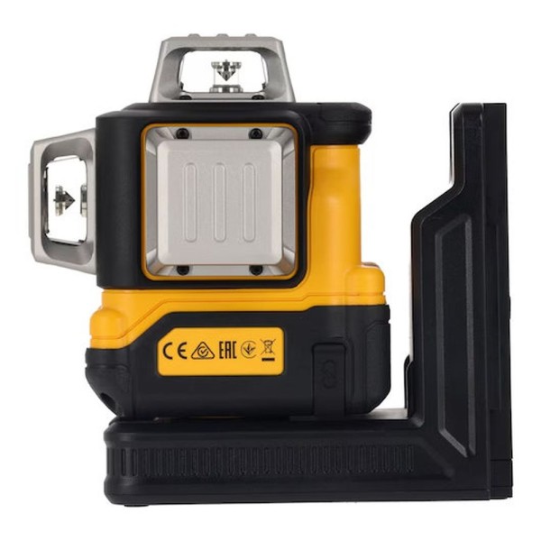 3 x 360° Compact Επαναφορτιζόμενο (μέσω USB) Λέιζερ Γραμμών Πράσινης Δέσμης DeWalt (DCLE14361GB)