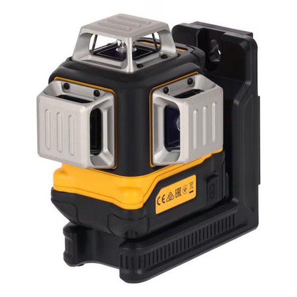 3 x 360° Compact Επαναφορτιζόμενο (μέσω USB) Λέιζερ Γραμμών Πράσινης Δέσμης DeWalt (DCLE14361GB)