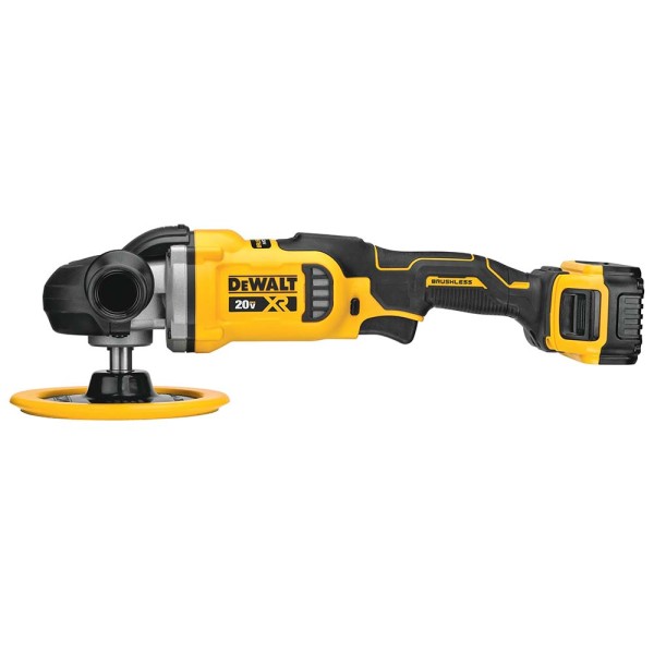 Περιστροφικός Tροχός/Αλοιφαδόρος 18V Li-Ion Brushless - Χωρίς Μπαταρία & Φορτιστή Solo Dewalt (DCM849N)