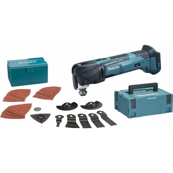 Πολυεργαλείο 18V Li-Ion με 38 Εξαρτήματα (Solo) Makita (DTM51ZJX2)