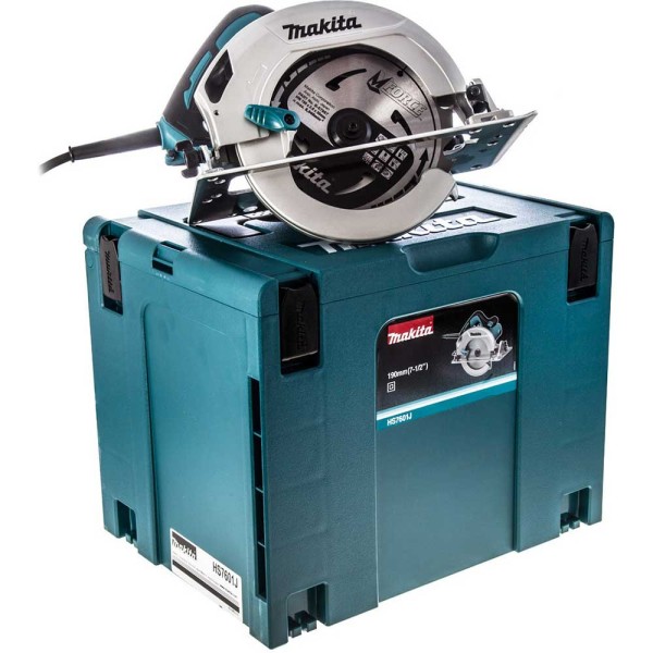 Δισκοπρίονο με Σύστημα Αναρρόφησης 1200W Makita (HS7601J)