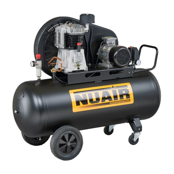 Αεροσυμπιεστής Εμβολοφόρος με Ιμάντα 500L 7.5Hp ΝΒ7/7.5CT/500 400V NUAIR 