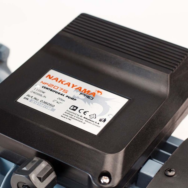 Αντλία Φυγοκεντρική Υψηλής Παροχής 1100W NP2075 Nakayama (036050)