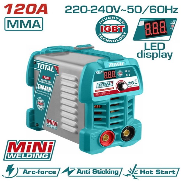 Ηλεκτροκόλληση Inverter 230V / 120A Total (TW212049E)
