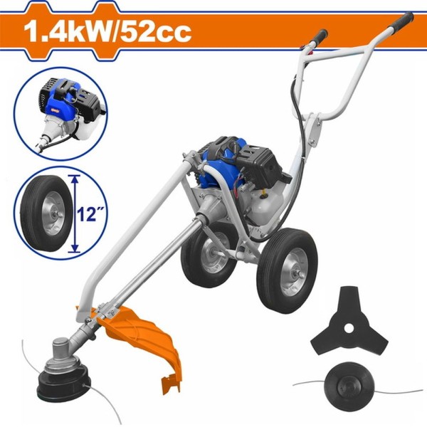 Θαμνοκοπτικό Βενζίνης Εδάφους 2-χρονο 52cc / 2.2HP Wadfow (WGM3A52)
