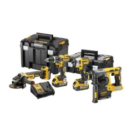 Σετ 4 εργαλείων XR 18V Brushless (3x5,0Ah) σε Θήκη TSTAK Dewalt  (DCK422P3T‑QW) 
