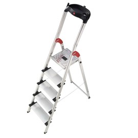 Σκάλα Αλουμινίου L80 Comfortline 4+1 XXL Easy Clix Hailo (158815089)