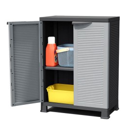 Ντουλάπα Πλαστική με 1 Ράφι Μ68xΠ38xΥ92cm BPC4000 Bormann (028796)