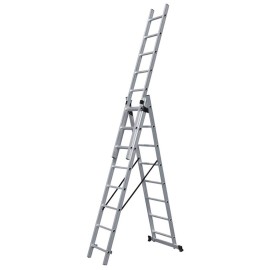Τριπλή Σκάλα Αλουμινίου 3x11 8.12m BHL5100 Bormann Pro (029663)