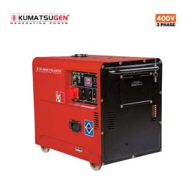  Γεννήτρια Πετρελαίου 9Kva 499cc Κλειστού Τύπου Τριφασική Με Μίζα GP10000MAT Kumatsugen (053293)