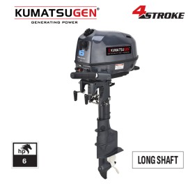 Εξωλέμβια Μηχανή Τετράχρονη 6,0Hp Προπέλα Φ210mm Μακρύλαιμη GM6100 Kumatsugen (053590)