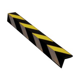 Γωνιά Προστασίας Parking Λαστιχένια 80cm με Ανακλαστικές Ταινίες BPP2491 BORMANN Pro (070870)