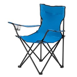 Καρέκλα Camping Πτυσσόμενη Μεταλλικός Σκελετός BSP1175 BORMANN (071211)