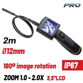 Κάμερα Ενδοσκοπική με Καλώδιο 2m 640x480p LCD 3.5" 4xAA Μπαταρίες BEC1100 BORMANN Pro (071662)