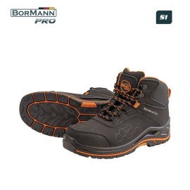 Μποτάκι Ασφαλείας S1 SR Cordova Nubuck Μαύρο BORMANN Pro Νο40-46