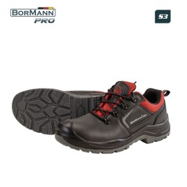 Παπούτσι Ασφαλείας S3 LG SR Leon Nubuck Μαύρο BORMANN Pro Νο41-45