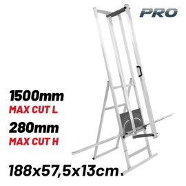 Κόφτης Πετροβάμβακα Αλουμινίου Κοπή 150x28cm BTC6030 Bormann Pro (077329)