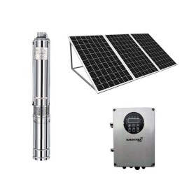 Αντλία Νερού με Φωτοβολταικό 96V 750W Μέγιστο Μανομετρικό 95m Σετ 3 Πάνελ 1650W NP2230 Nakayama Pro (080107)
