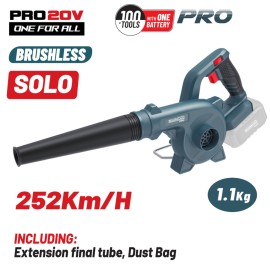 Φυσητήρας-Αναρροφητήρας 20V Brushless 252km/h SOLO BBP5365 Bormann Pro (084419)