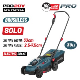 Μηχανή Γκαζόν Μπαταρίας 20V Brushless 33cm SOLO BORMANN Pro BBP4170  (085423) 